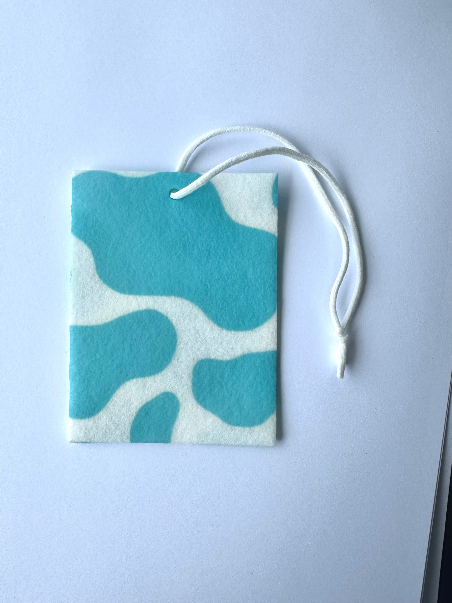 Blue Cow Car Freshener
