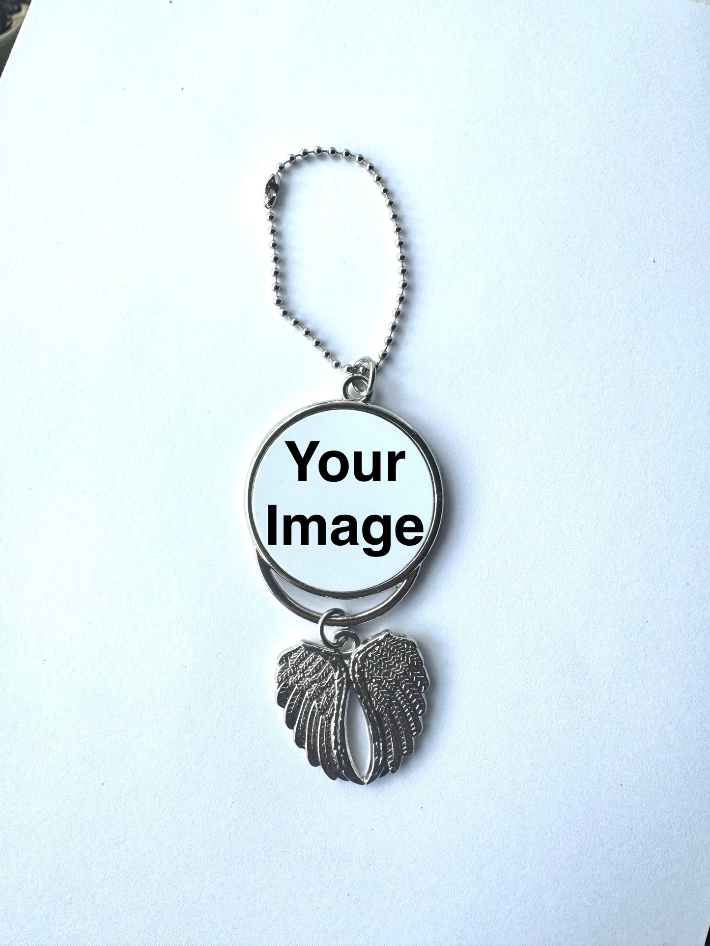 Memorial Keychain Double Sided