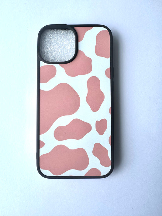 Pink Cow Print Case
